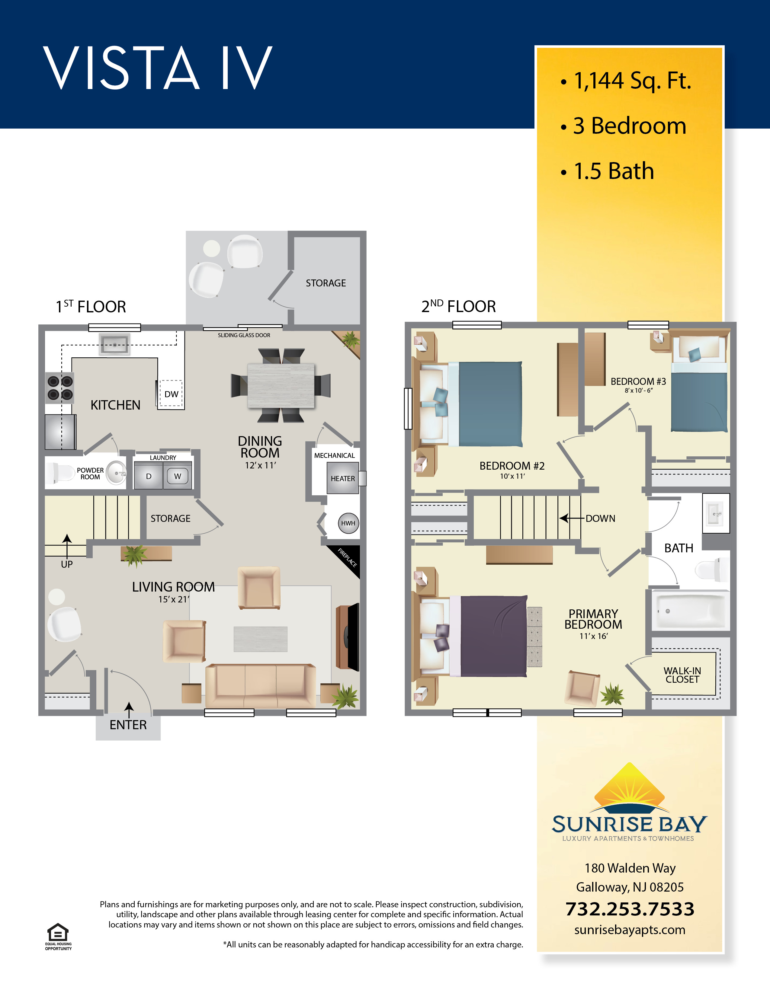 Sunrise Bay Apartment Floor Plan